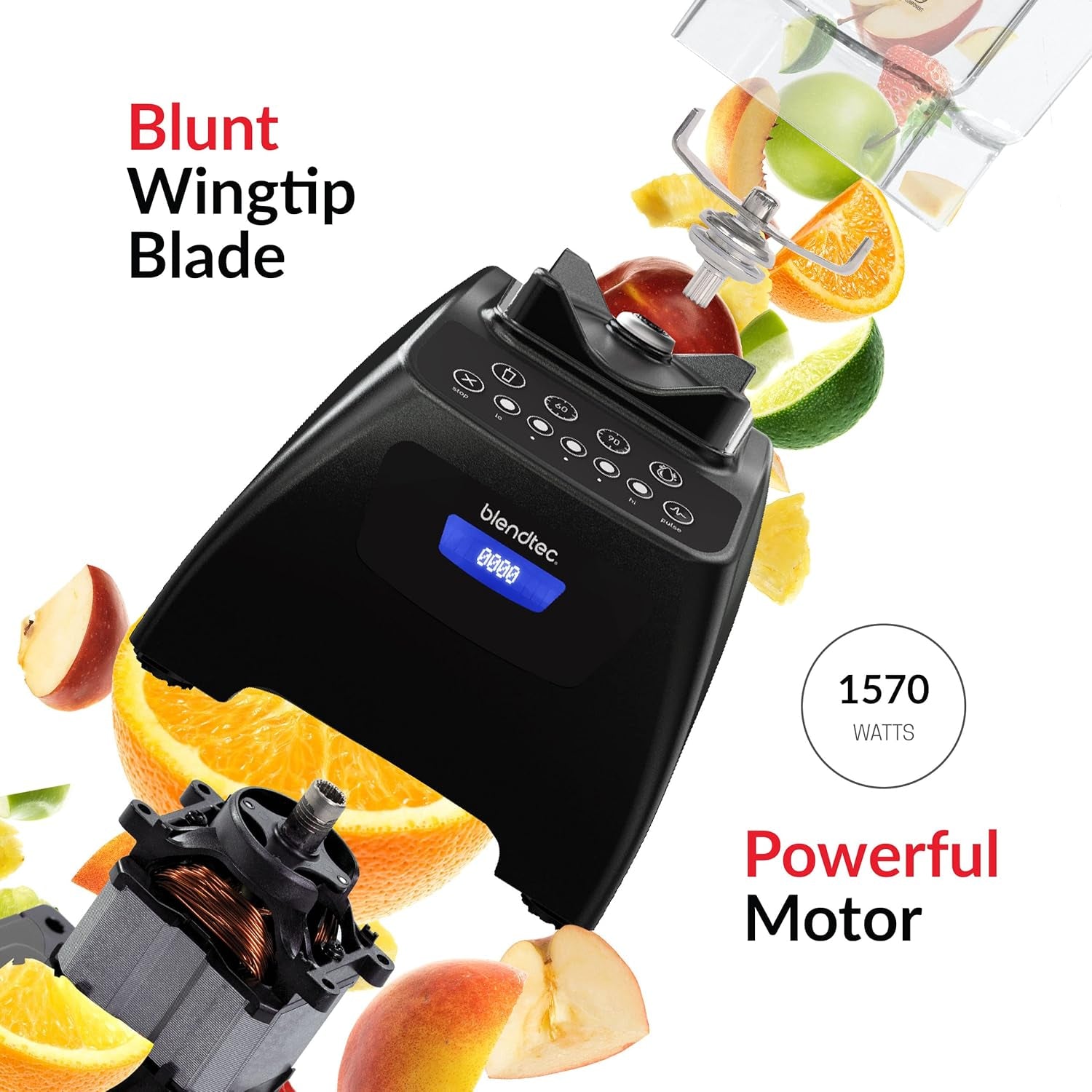 575 Classic Blender - Powerful Performance in Sleek Black