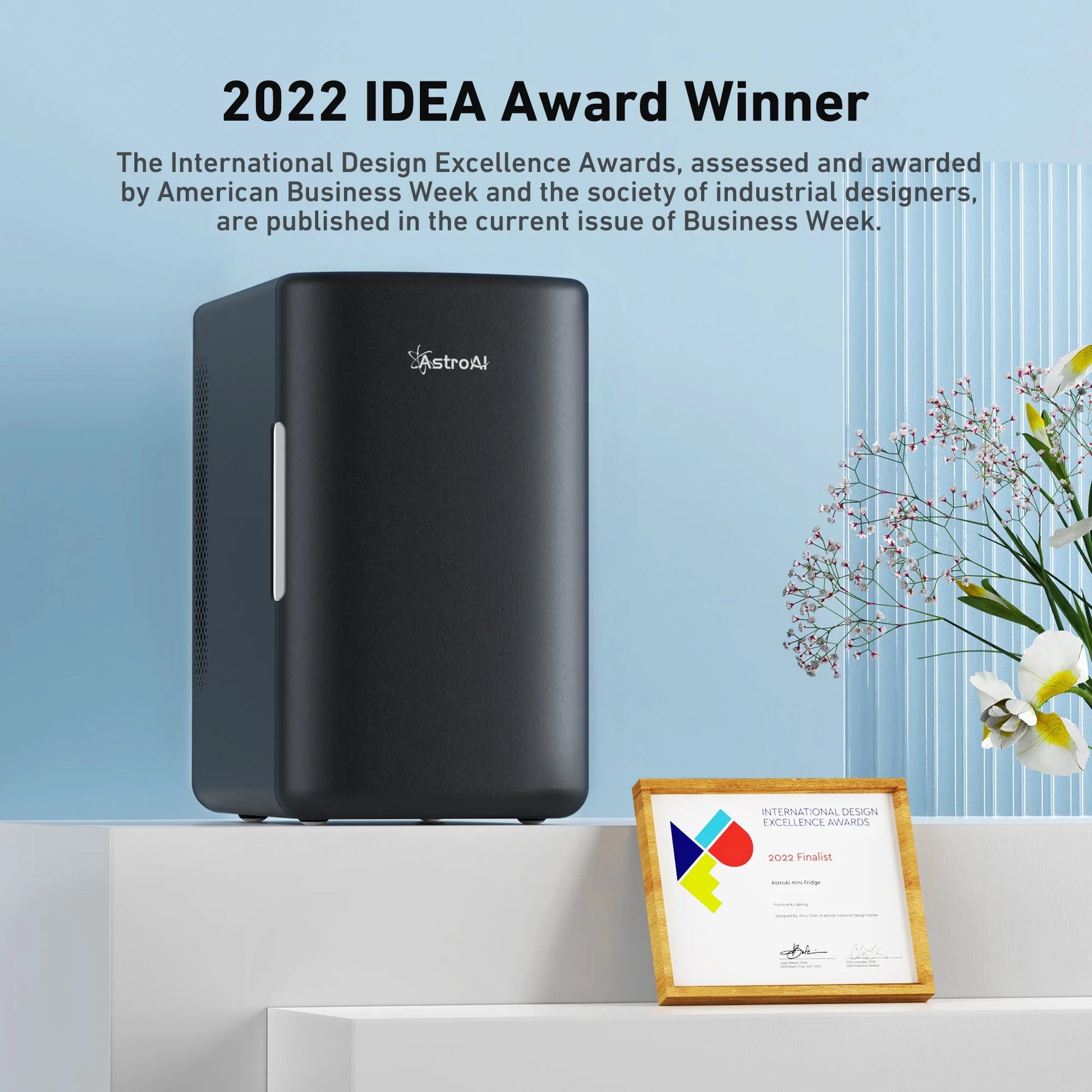 Mini Fridge, Compact Refrigerator, Makeup Skincare Fridge 6L 8 Cans Portable Personal Cooler One Door, for Home, Car, Black, for Gifts