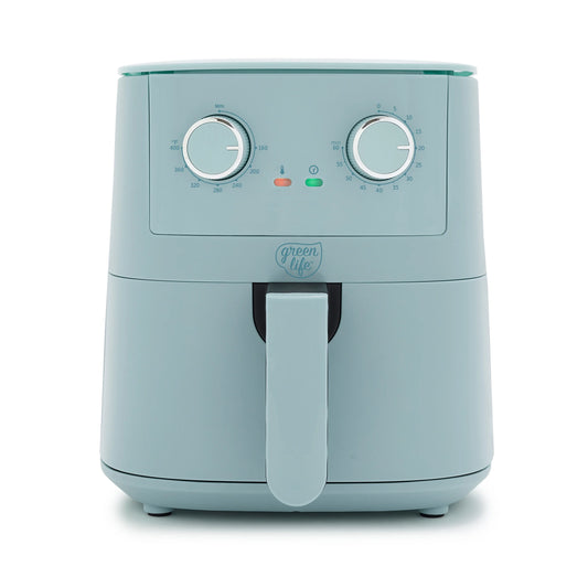 Blue Haze 4.5 Quart Ceramic Nonstick Air Fryer - Healthier Cooking Made Easy!