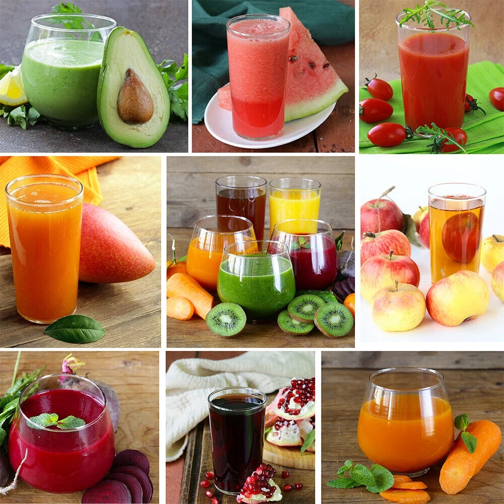 Portable Mini Blender Cup - USB Rechargeable Personal Juicer for Smoothies & Shakes, 460ml, Travel-Friendly Design, Black