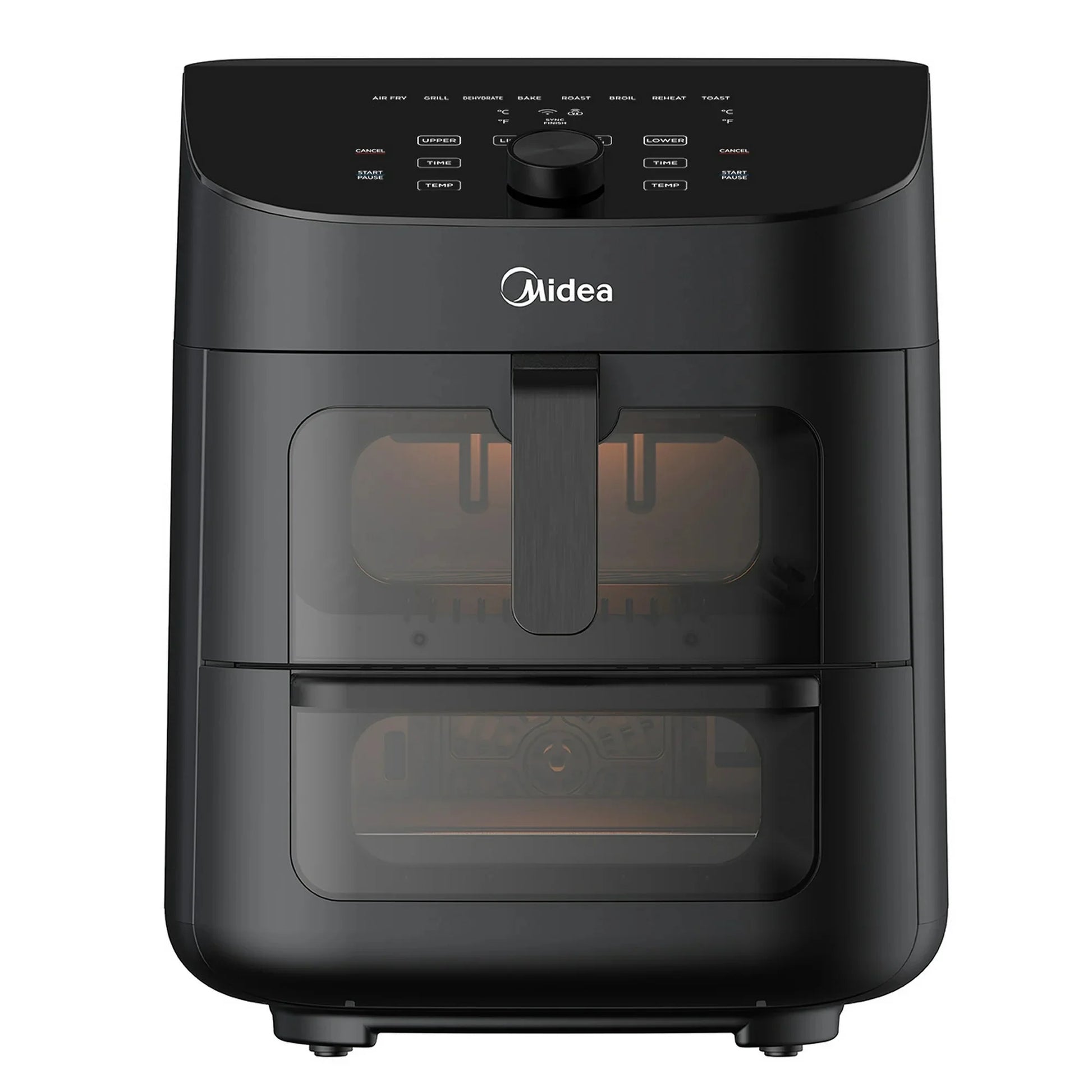 11 Quart 8-In-1 Two-Zone Air Fryer Oven with Sync Finish Cooking