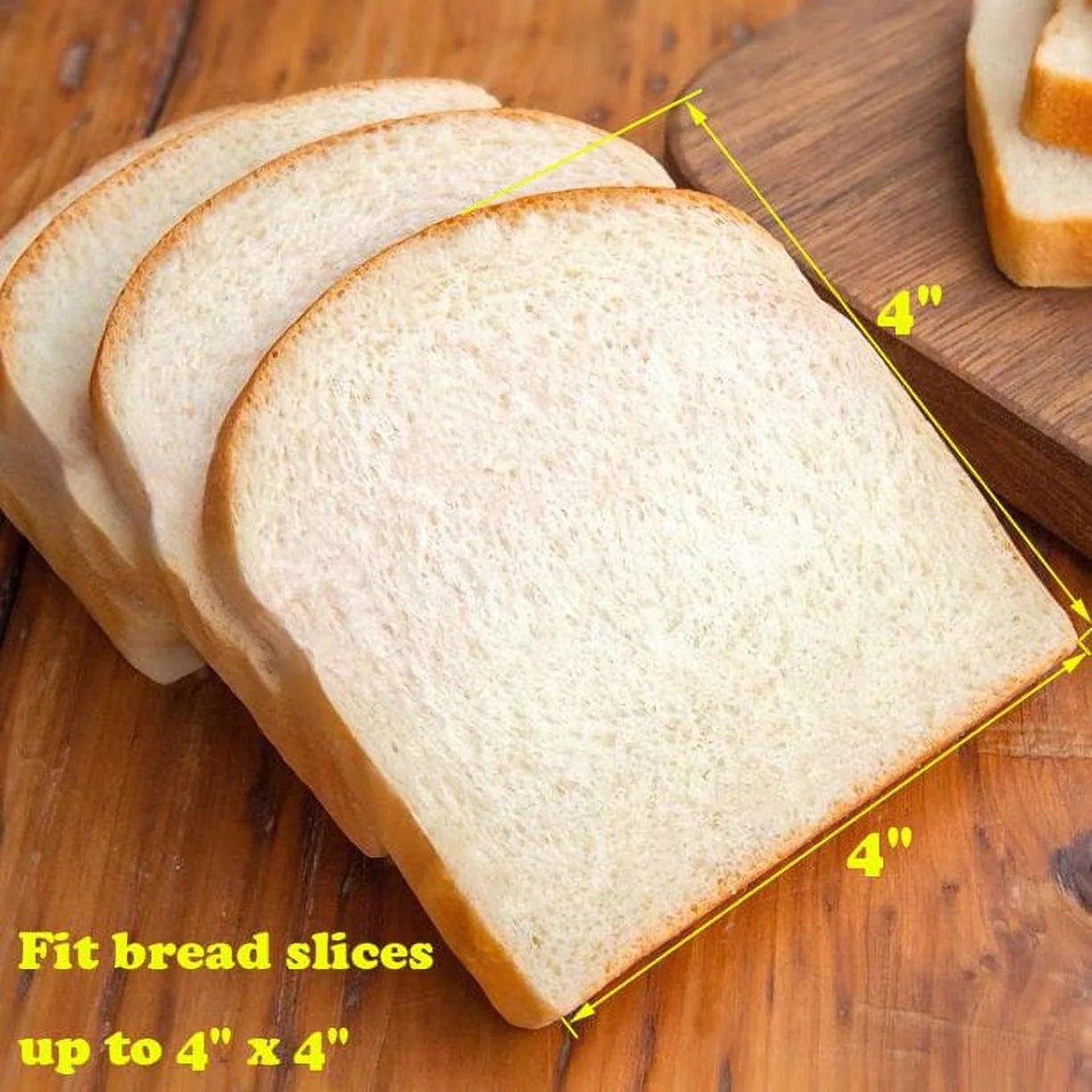 4-Slice Black Toaster with 6 Shade Settings & Easy-Clean Crumb Tray
