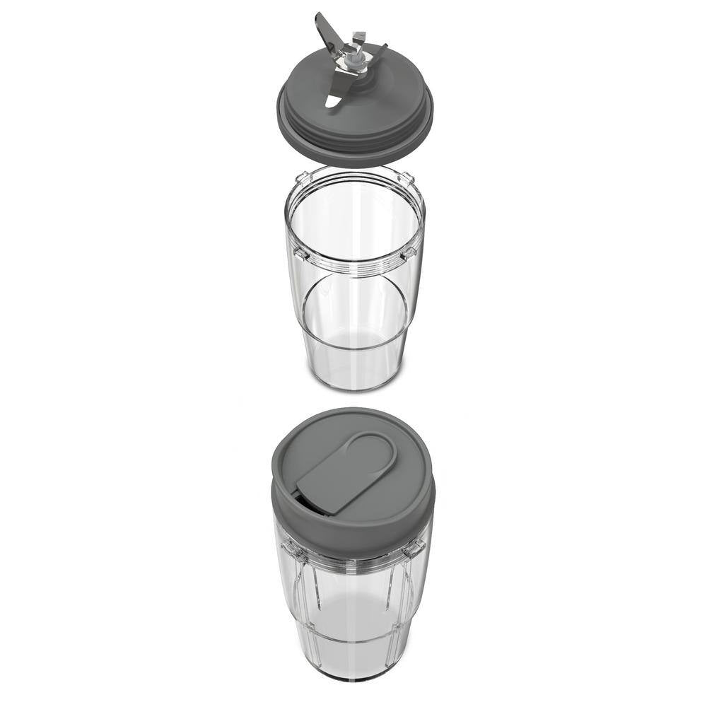 64-Oz. 5-Speed Stainless Steel Blender with Personal Blender Cups
