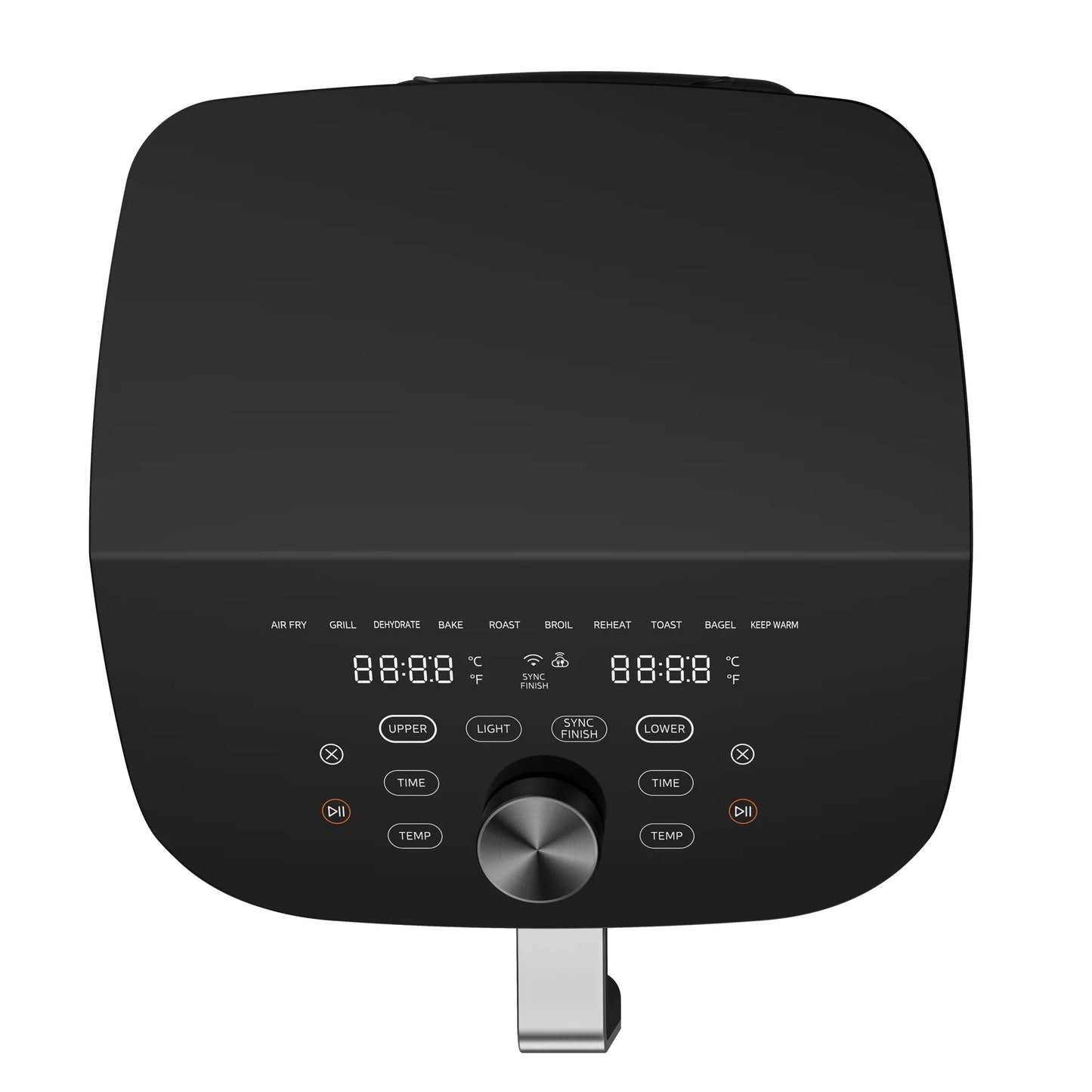 11 Quart 8-In-1 Two-Zone Air Fryer Oven with Sync Finish Cooking