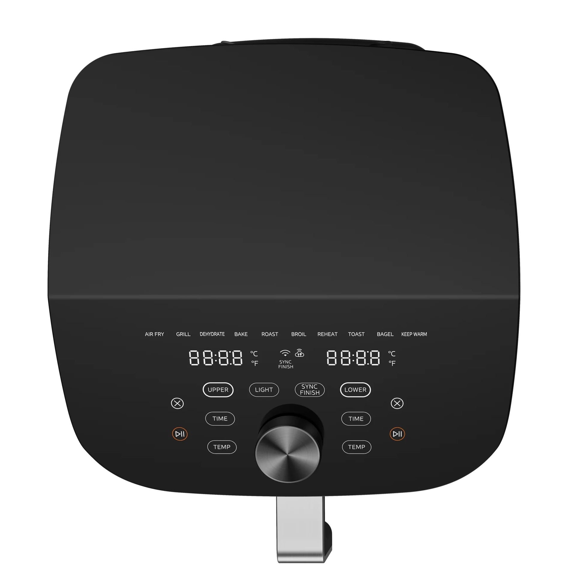 11 Quart 8-In-1 Two-Zone Air Fryer Oven with Sync Finish Cooking