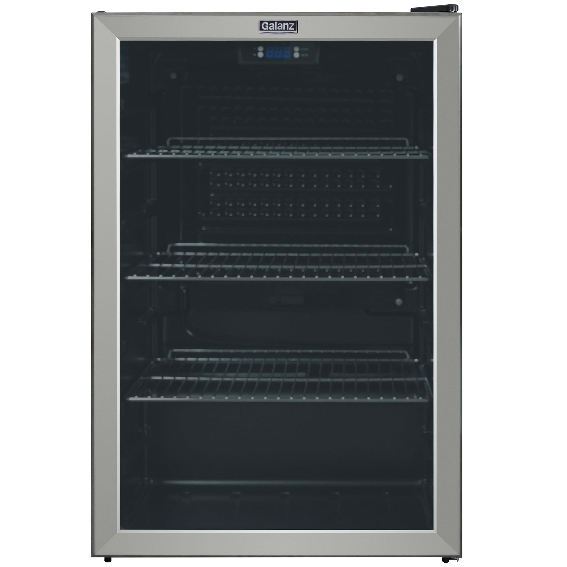4.5 Cu Ft 152 Can Beverage Center Mini Fridge, Stainless Steel, New