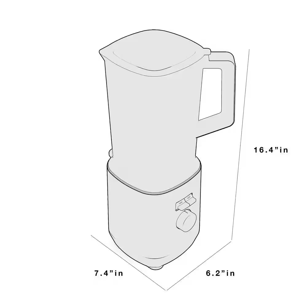 64-Oz. 5-Speed Stainless Steel Blender with Personal Blender Cups