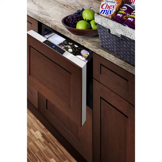 1.6 Cu. Ft. Mini Fridge in Stainless Steel without Freezer, Drawer Style