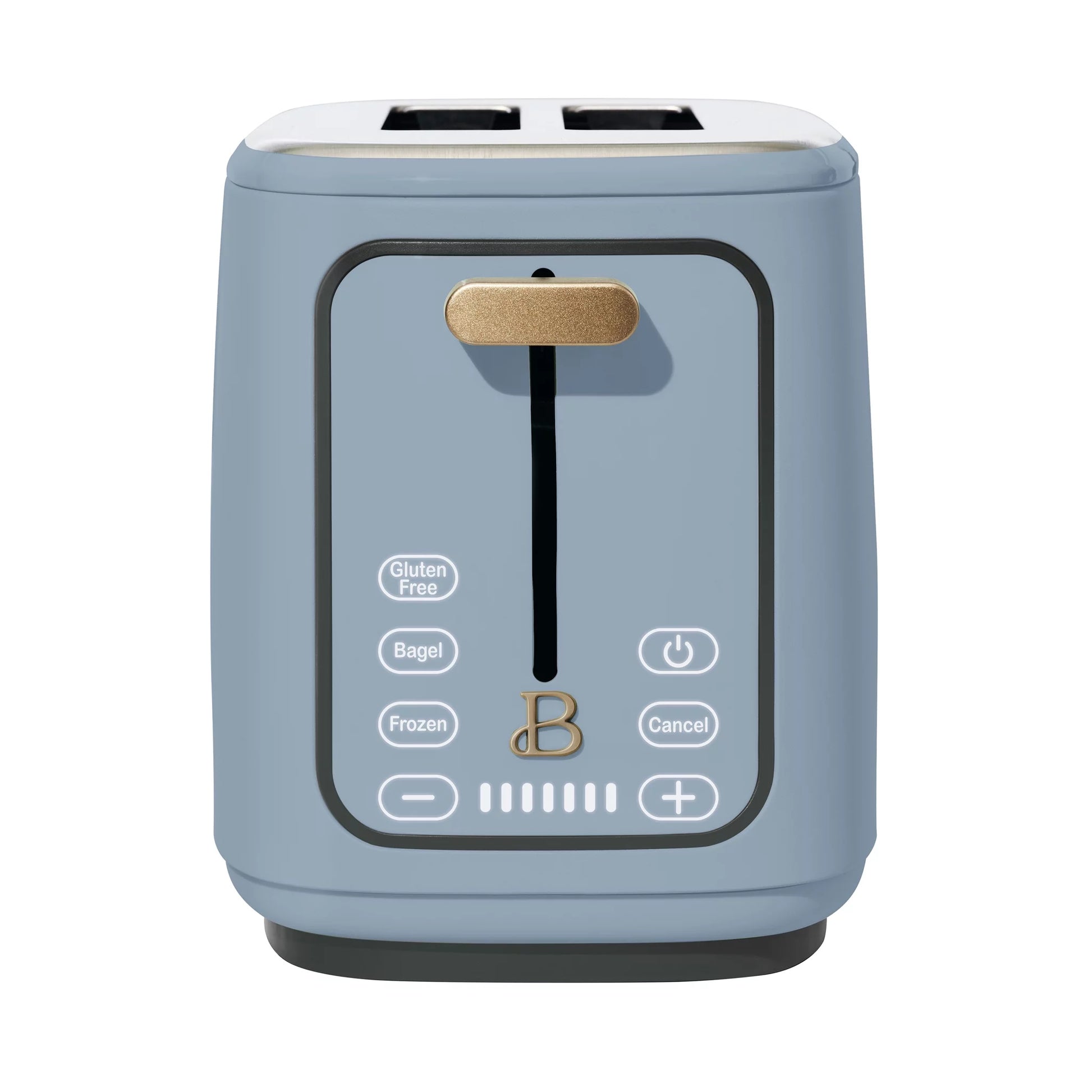 Stunning Cornflower Blue 2-Slice Toaster with Touch-Activated Display by Drew Barrymore